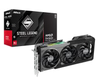 ASRock Radeon RX 9070 XT Steel Legend Dark 16GB GDDR6 - 1321573 - zdjęcie 1